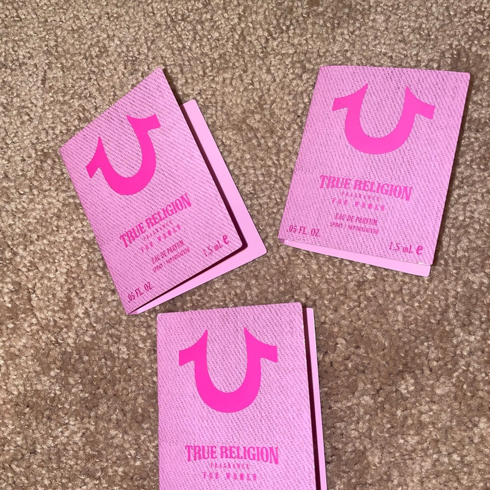 True Religion Fragrance Samples 3 pcs